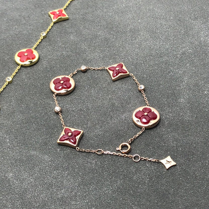 [Novalux]STAR AND SUN CARNELIAN 4 MOTIFS 3 DIAMONDS