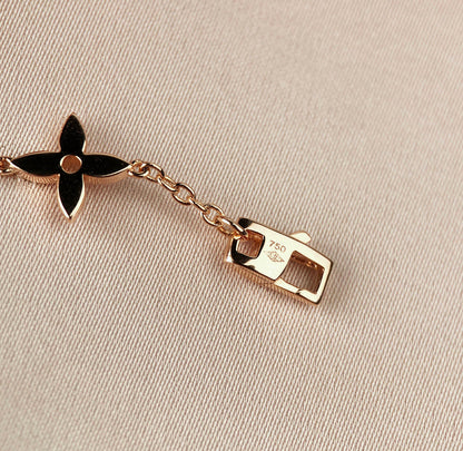 [Novalux]STAR AND SUN 7 MOTIFS GOLD BRACELET