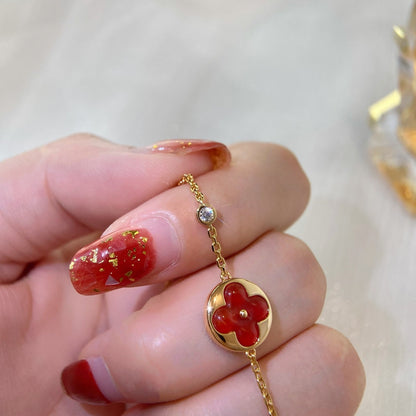 [Novalux]SUN PEDANT CARNELIAN BRACELET