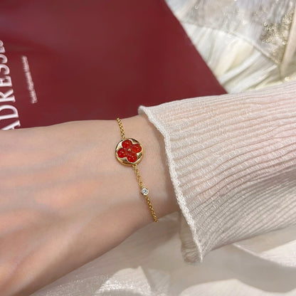 [Novalux]SUN PEDANT CARNELIAN BRACELET