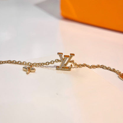 [Novalux]LOGO STAR MOTIF GOLD BRACELET