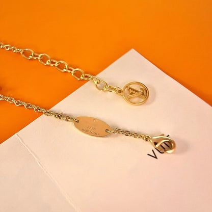 [Novalux]LOGO STAR MOTIF GOLD BRACELET