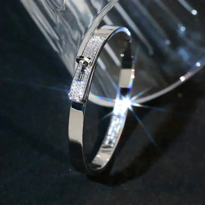 [Novalux]KELLY SILVER DIAMOND BRACELET