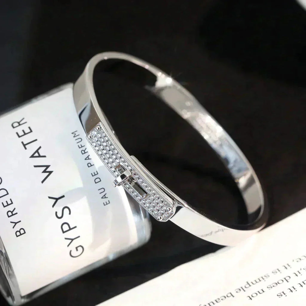 [Novalux]KELLY SILVER DIAMOND BRACELET