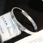 [Novalux]KELLY SILVER DIAMOND BRACELET