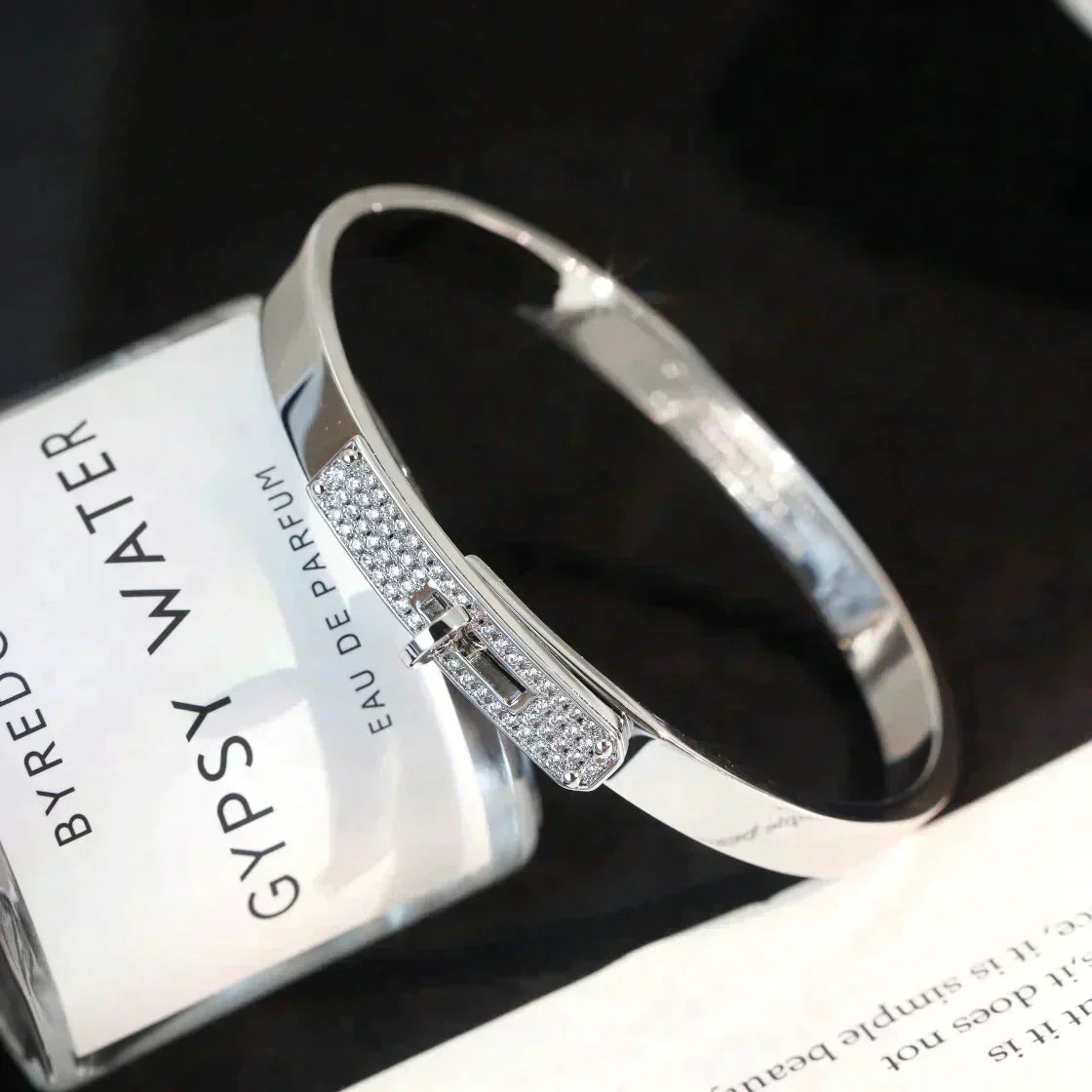 [Novalux]KELLY SILVER DIAMOND BRACELET