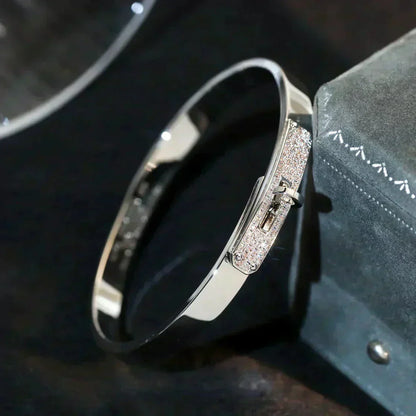[Novalux]KELLY SILVER DIAMOND BRACELET