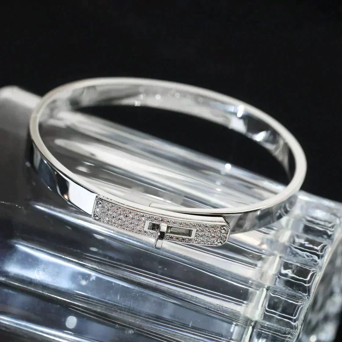 [Novalux]KELLY SILVER DIAMOND BRACELET