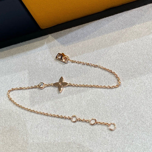 [Novalux]STAR DIAMOND ROSE GOLD BRACELET