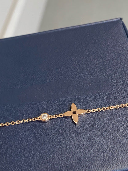 [Novalux]STAR DIAMOND ROSE GOLD BRACELET