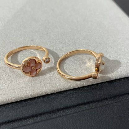 [Novalux]SUN 1 DIAMOND PINK MOP RING
