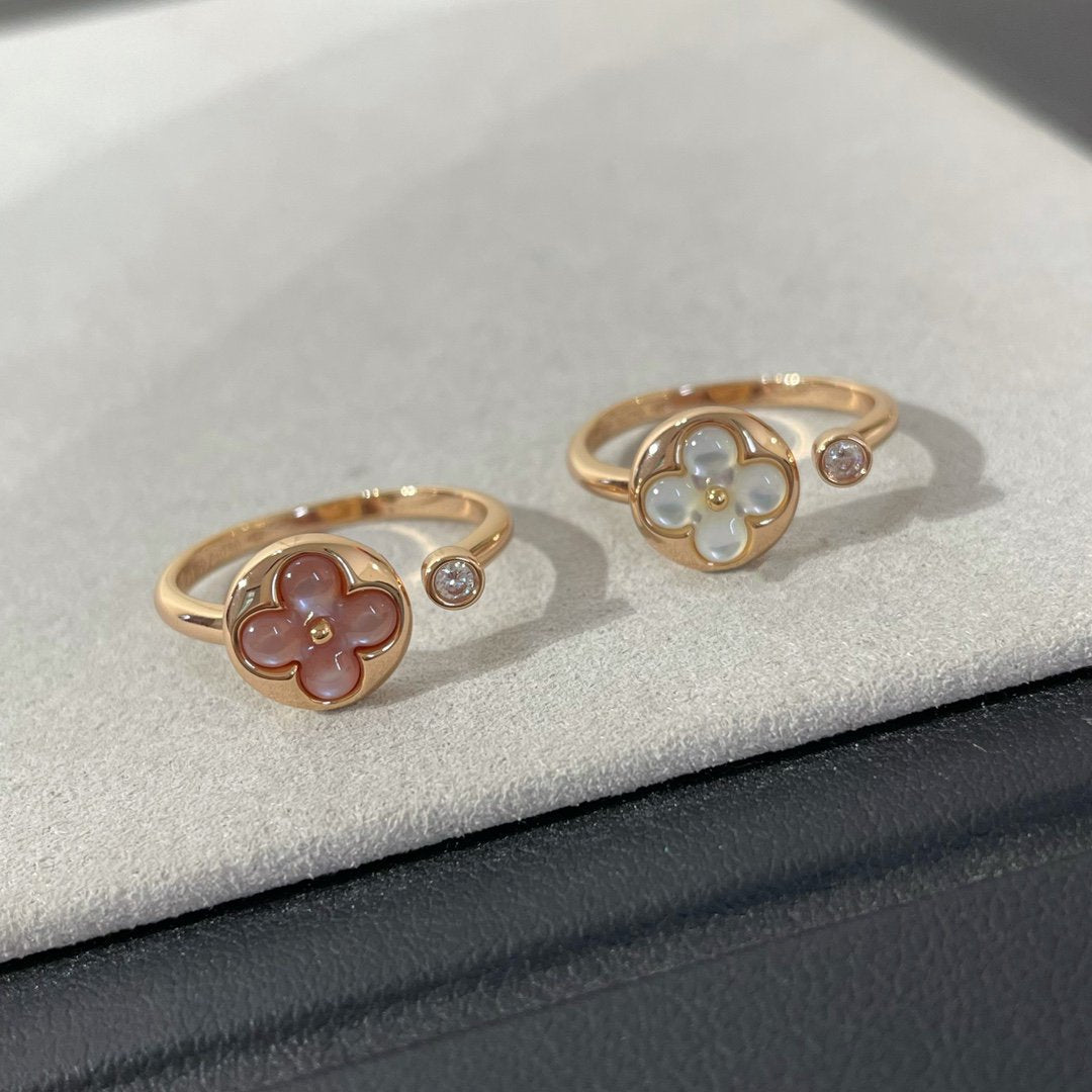 [Novalux]SUN 1 DIAMOND PINK MOP RING
