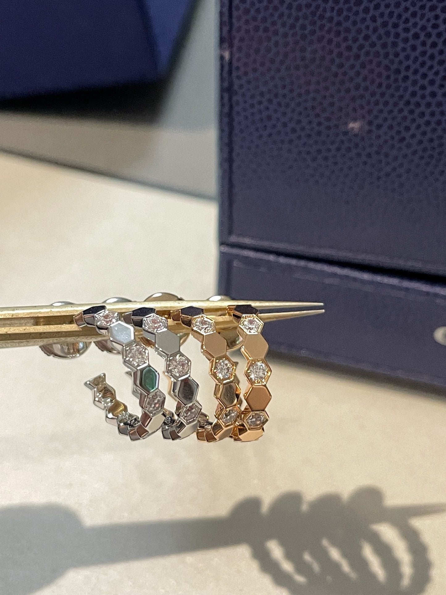 [Novalux]Hollow Design Four-Leaf Clover Flower Shape Ring