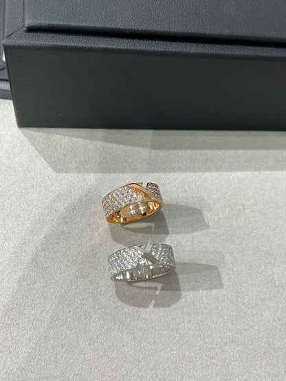 [Novalux]LIENS EVIDENCE  DIAMOND PAVED RING