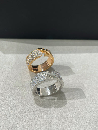 [Novalux]LIENS EVIDENCE  DIAMOND PAVED RING
