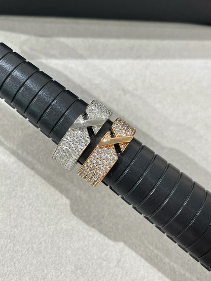[Novalux]LIENS EVIDENCE  DIAMOND PAVED RING