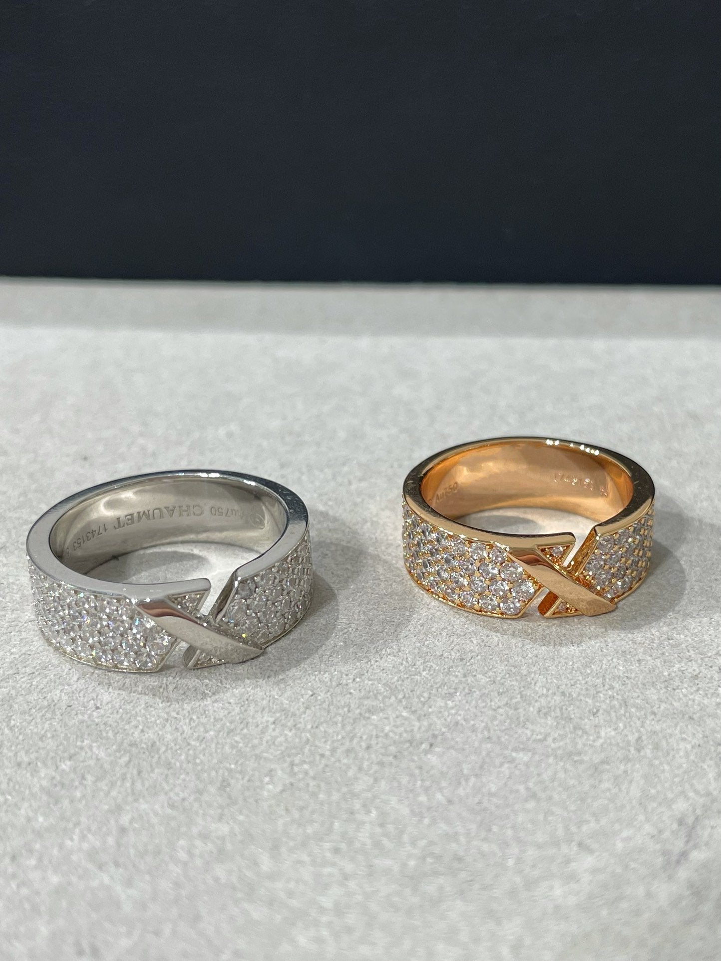 [Novalux]LIENS EVIDENCE  DIAMOND PAVED RING