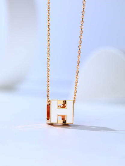 [Novalux]H CAGE ROSE GOLD NECKLACE