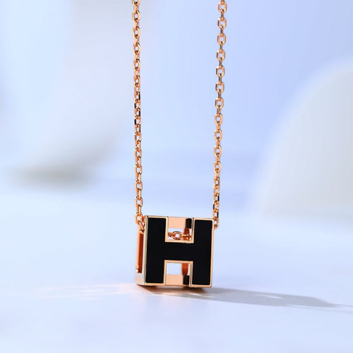 [Novalux]H CAGE ROSE GOLD NECKLACE