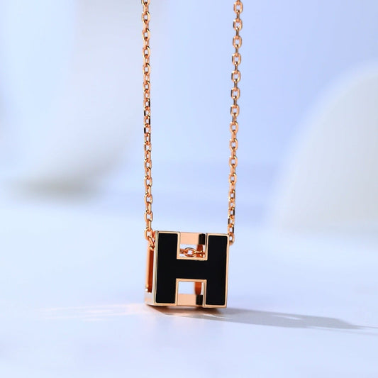 [Novalux]H CAGE ROSE GOLD NECKLACE