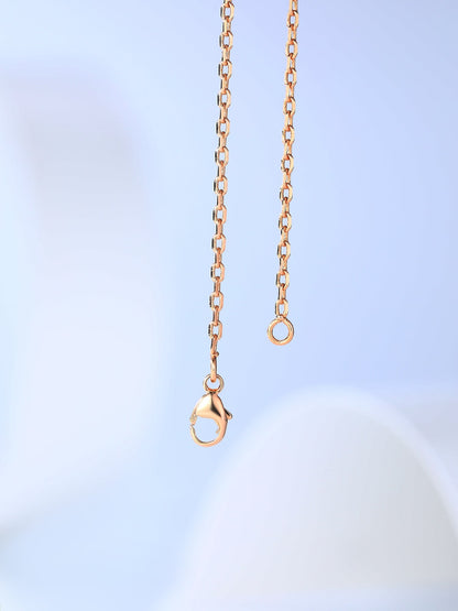 [Novalux]H CAGE ROSE GOLD NECKLACE