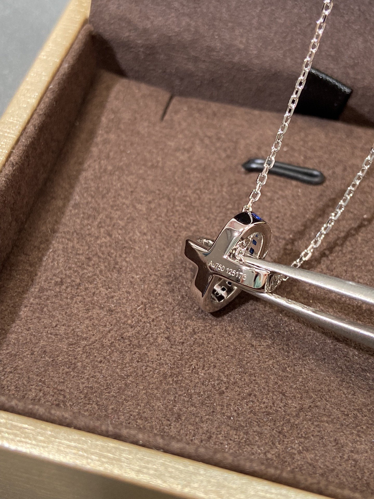 [Novalux]LIENS DIAMOND SILVER NECKLACE
