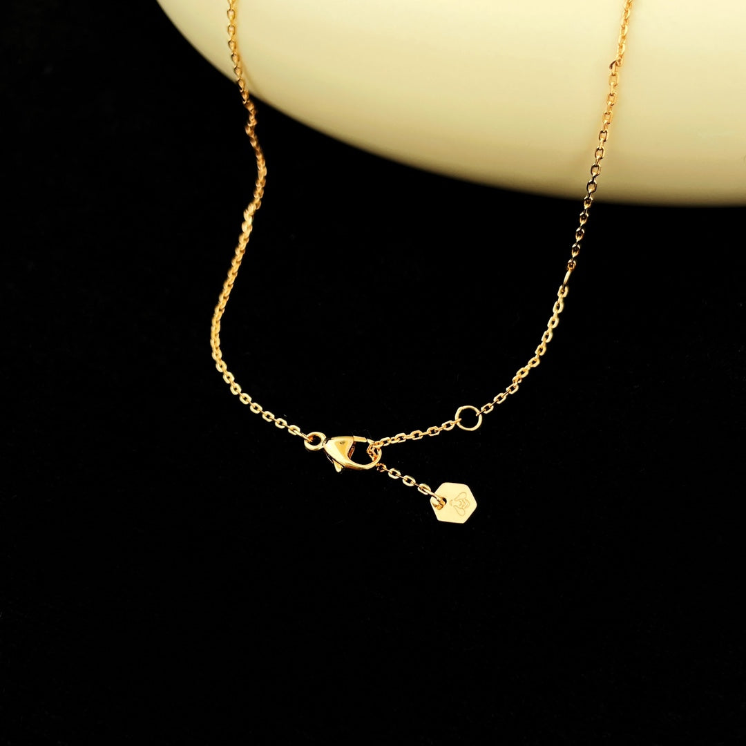 [Novalux]BEE MINI PEDANT DIAMOND NECKLACE