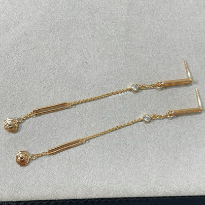 [Novalux]CHAINE CHAOS DIAMOND DROP EARRINGS