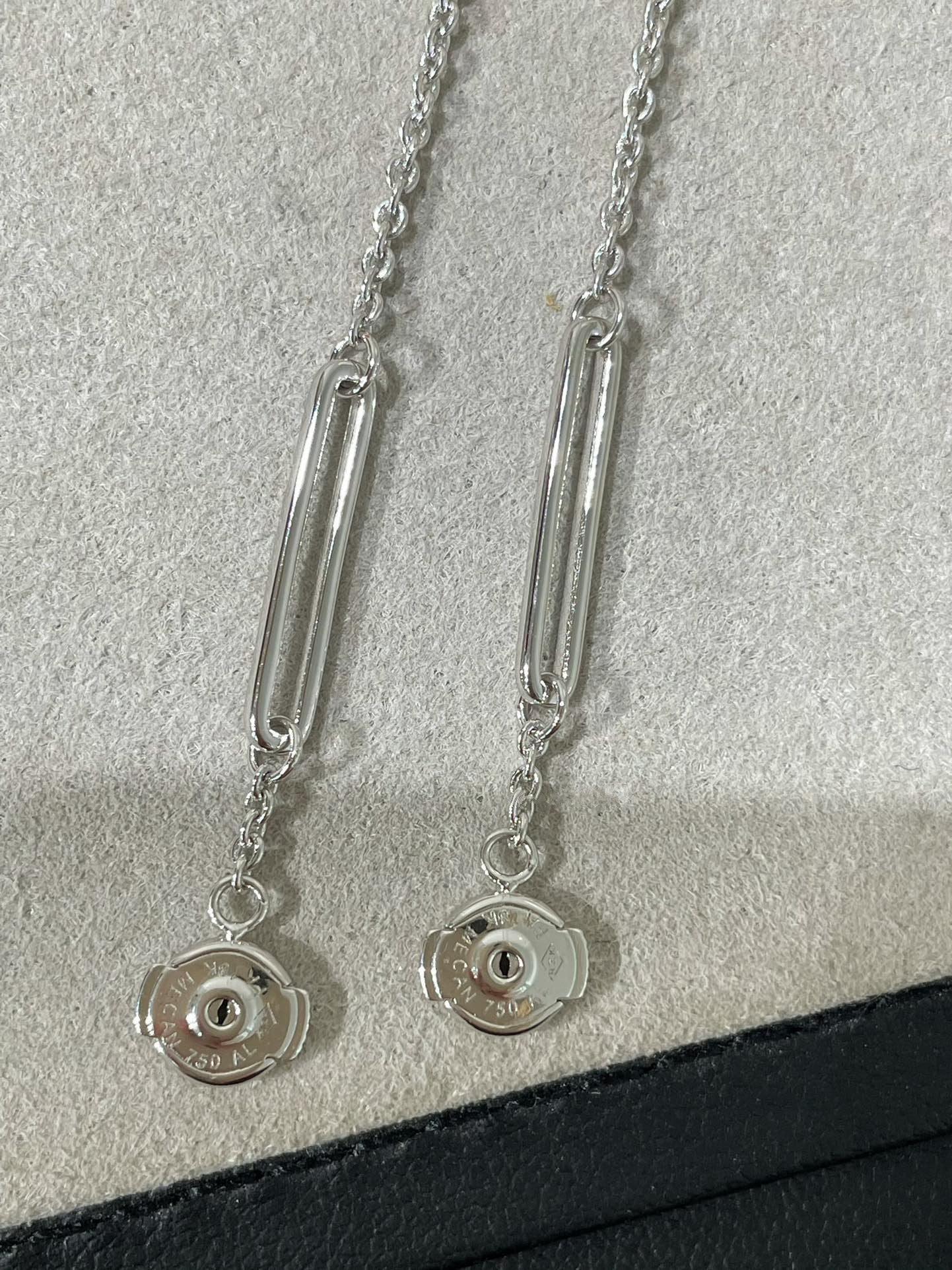 [Novalux]CHAINE CHAOS DIAMOND DROP EARRINGS