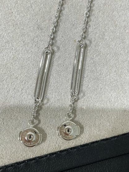 [Novalux]CHAINE CHAOS DIAMOND DROP EARRINGS