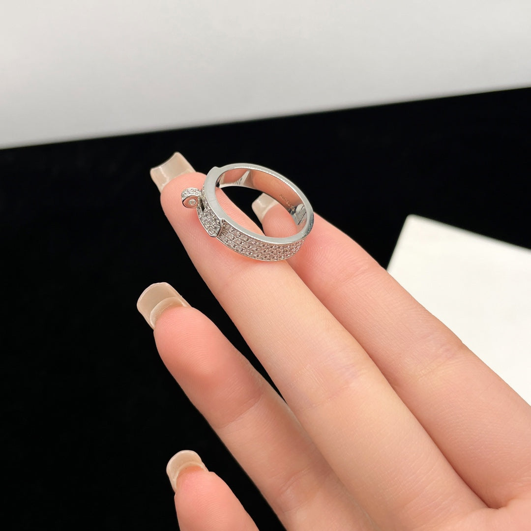 [Novalux]KELLY SILVER DIAMOND RING