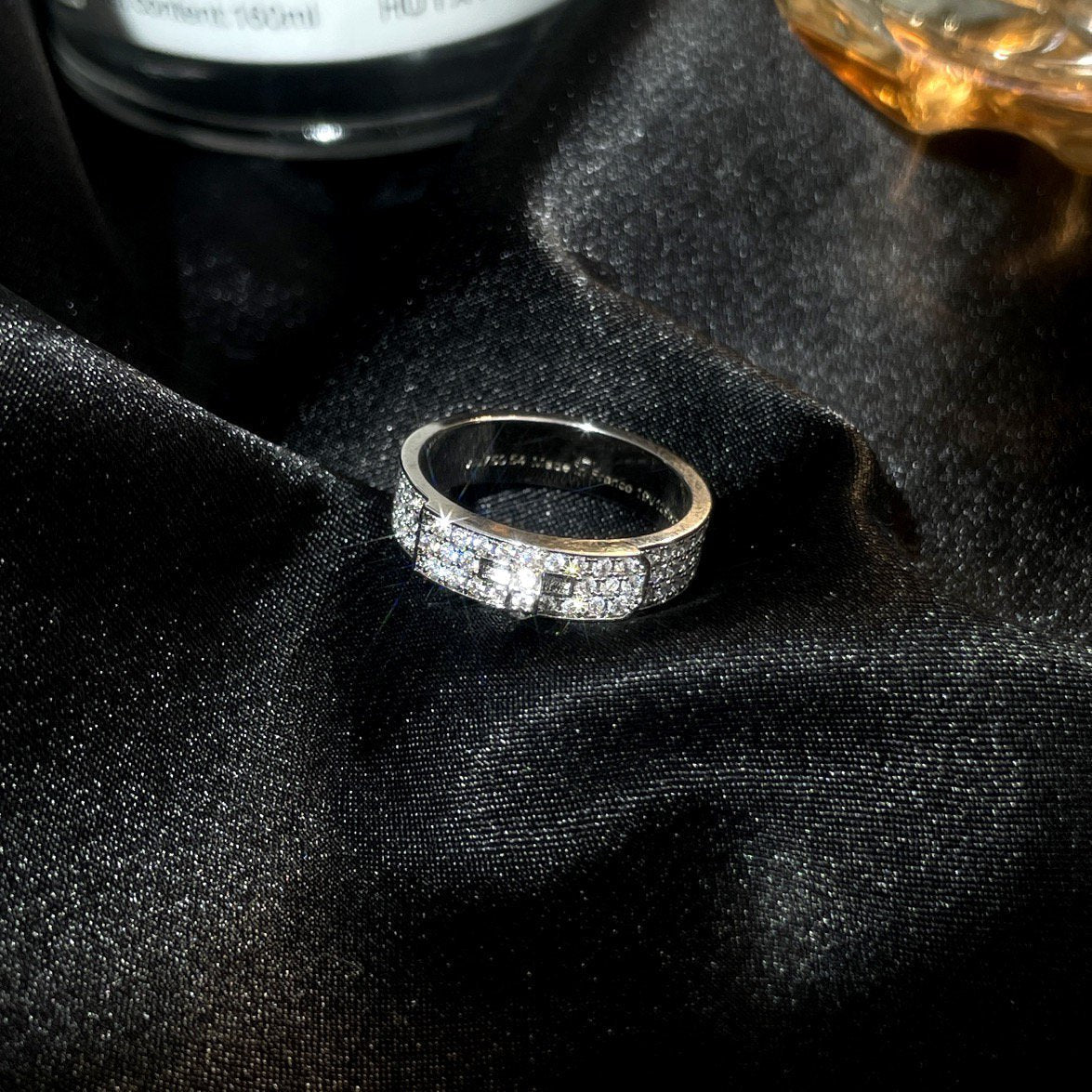 [Novalux]KELLY SILVER DIAMOND RING