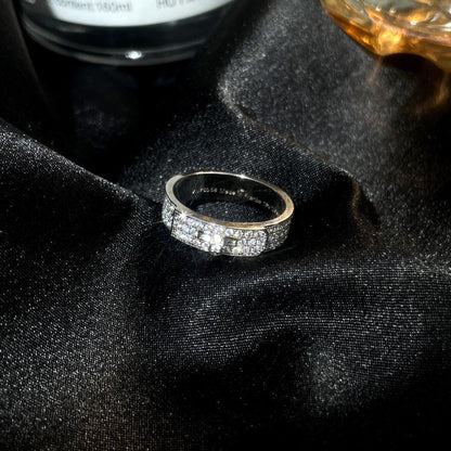 [Novalux]KELLY SILVER DIAMOND RING