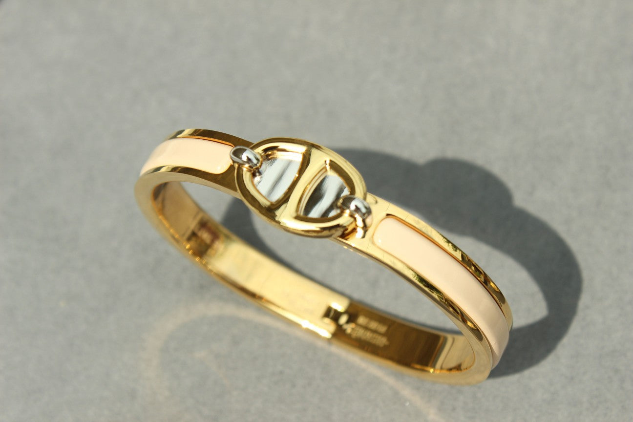 [Novalux]CLIC CHAINE GOLD BRACELET