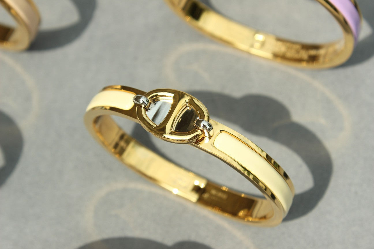 [Novalux]CLIC CHAINE GOLD BRACELET