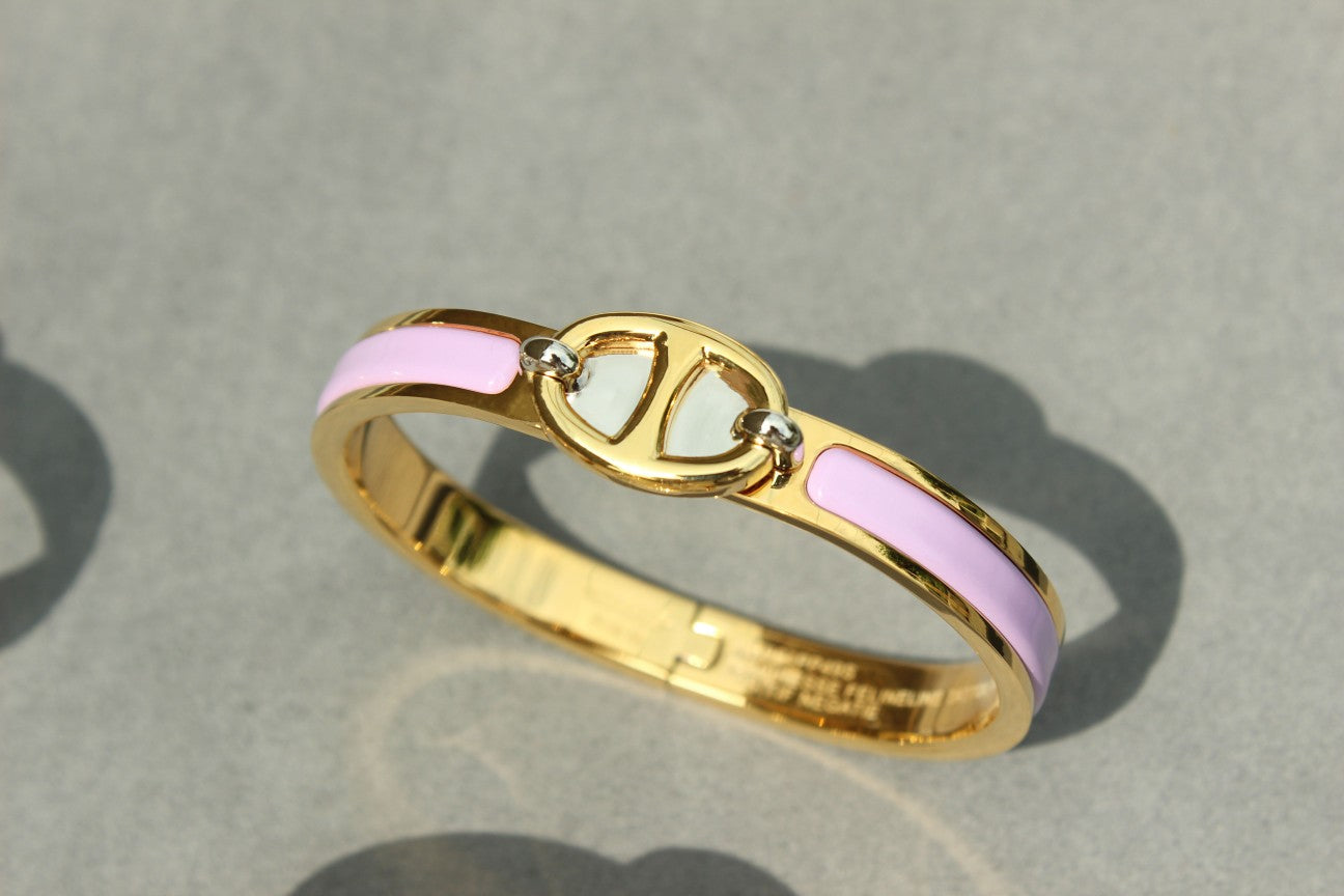 [Novalux]CLIC CHAINE GOLD BRACELET
