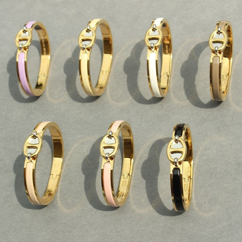 [Novalux]CLIC CHAINE GOLD BRACELET