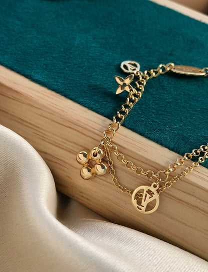 [Novalux]BLOOMING ROSE GOLD MOP BRACELET