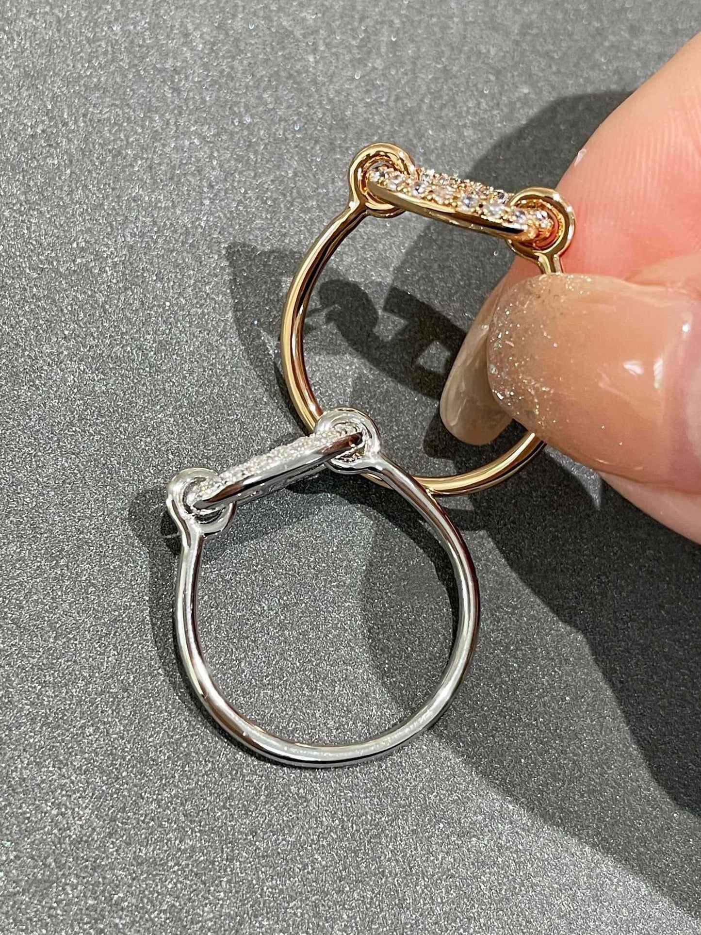 [Novalux]RONDE SMALL DIAMOND RING