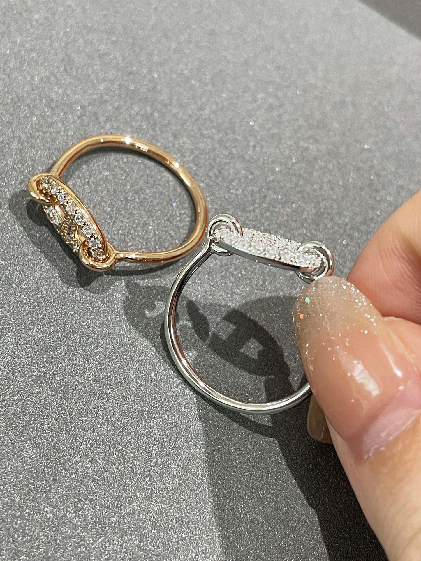 [Novalux]RONDE SMALL DIAMOND RING