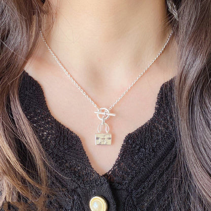 [Novalux]CONSTANCE PEDANT SILVER NECKLACE