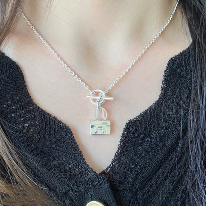 [Novalux]CONSTANCE PEDANT SILVER NECKLACE