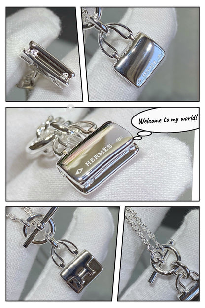 [Novalux]CONSTANCE PEDANT SILVER NECKLACE
