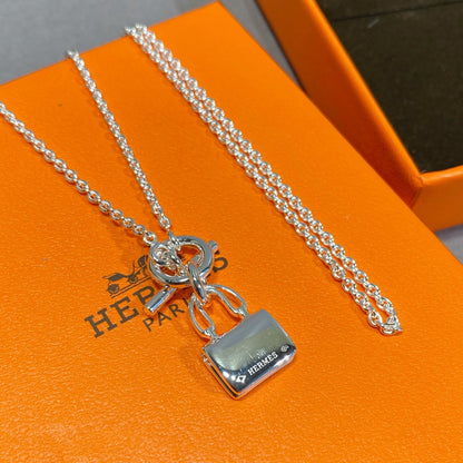 [Novalux]CONSTANCE PEDANT SILVER NECKLACE