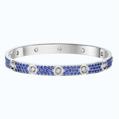 [Novalux]CLASSIC 6.1MM LOVE BRACELET 10-DIAMOND FULL PAVÉ