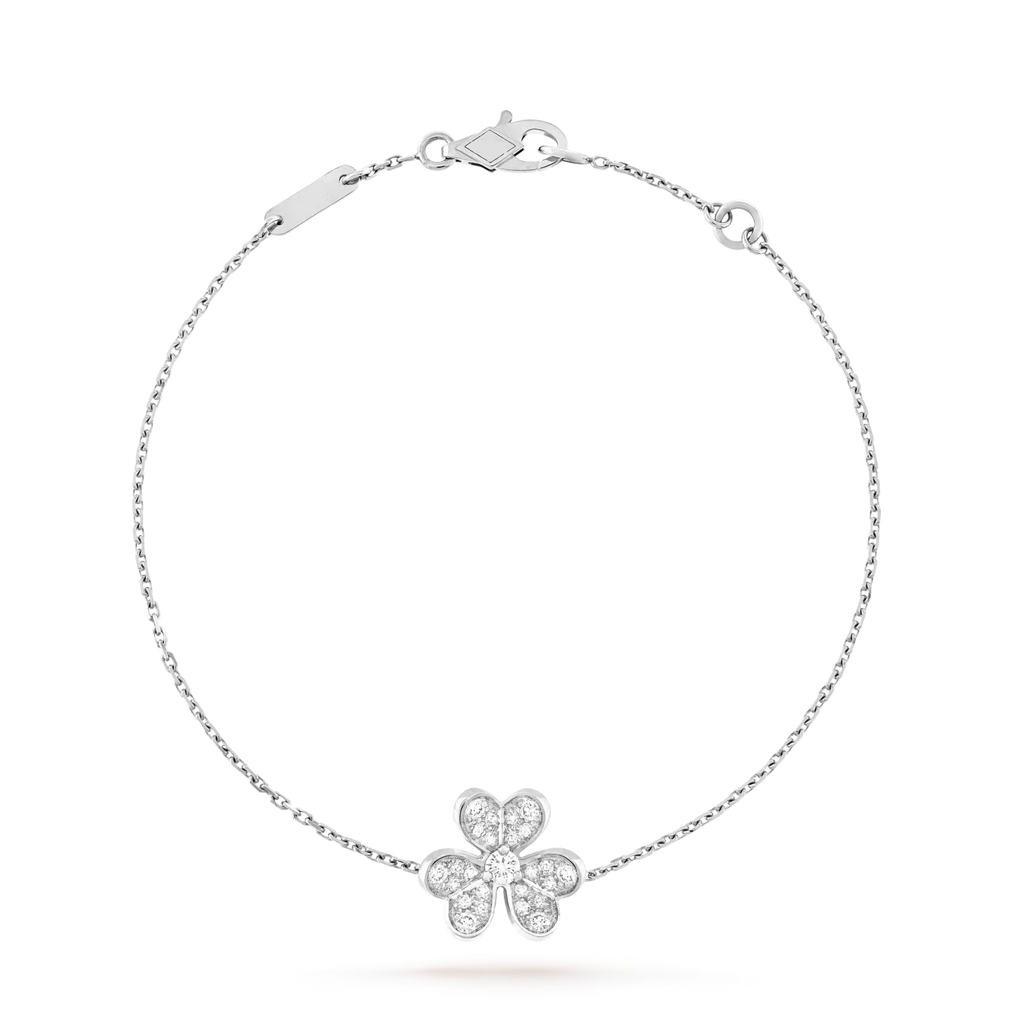 [Novalux]LUMINOUS BLOSSOM SINGLE-MOTIF CHARM BRACELET