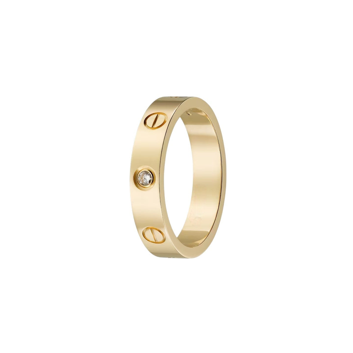 [Novalux]LOVE 4MM 1 DIAMOND RING