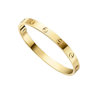[Novalux]CLASSIC 6.1MM LOVE SINGLE-SCREW CLOSURE BANGLE