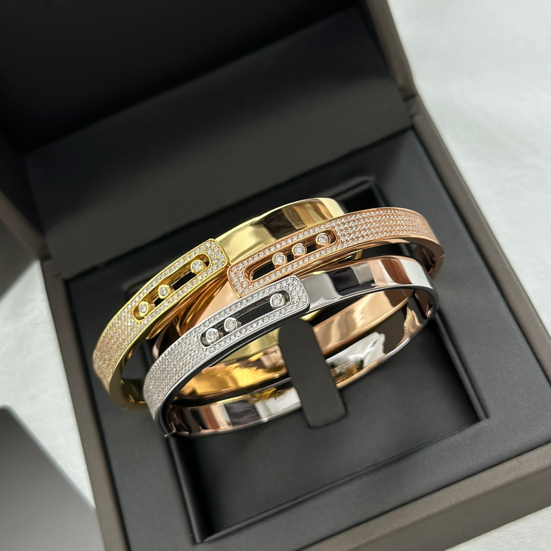 [Novalux]MOVE NOA PAVÉ DIAMOND BANGLE BRACELET