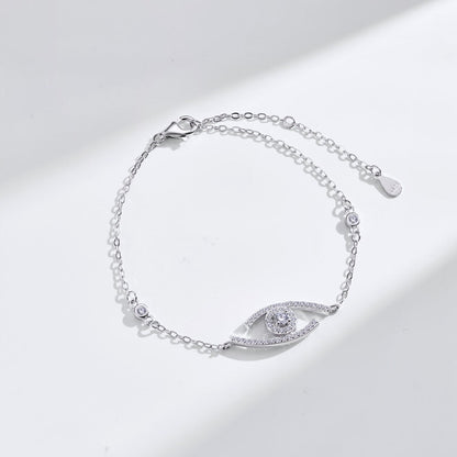 [Novalux]LUCKY EYE PAVÉ-SET DIAMOND BRACELET